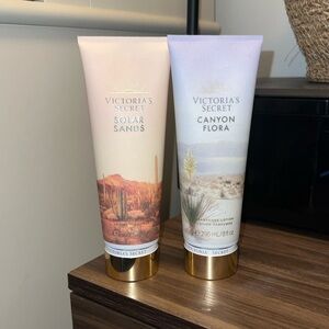 Victoria’s Secret Limited Edition 
Solar Sands and Canyon Flora Body Lotion